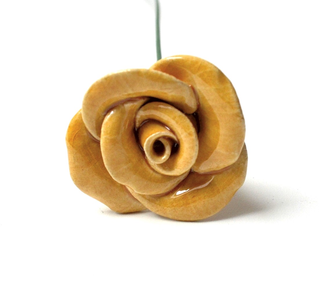 Buchet ceramic, trandafiri - casă & stil de viață - decorațiuni de casă - accesorii florale - buchete de flori - Artynos.ro