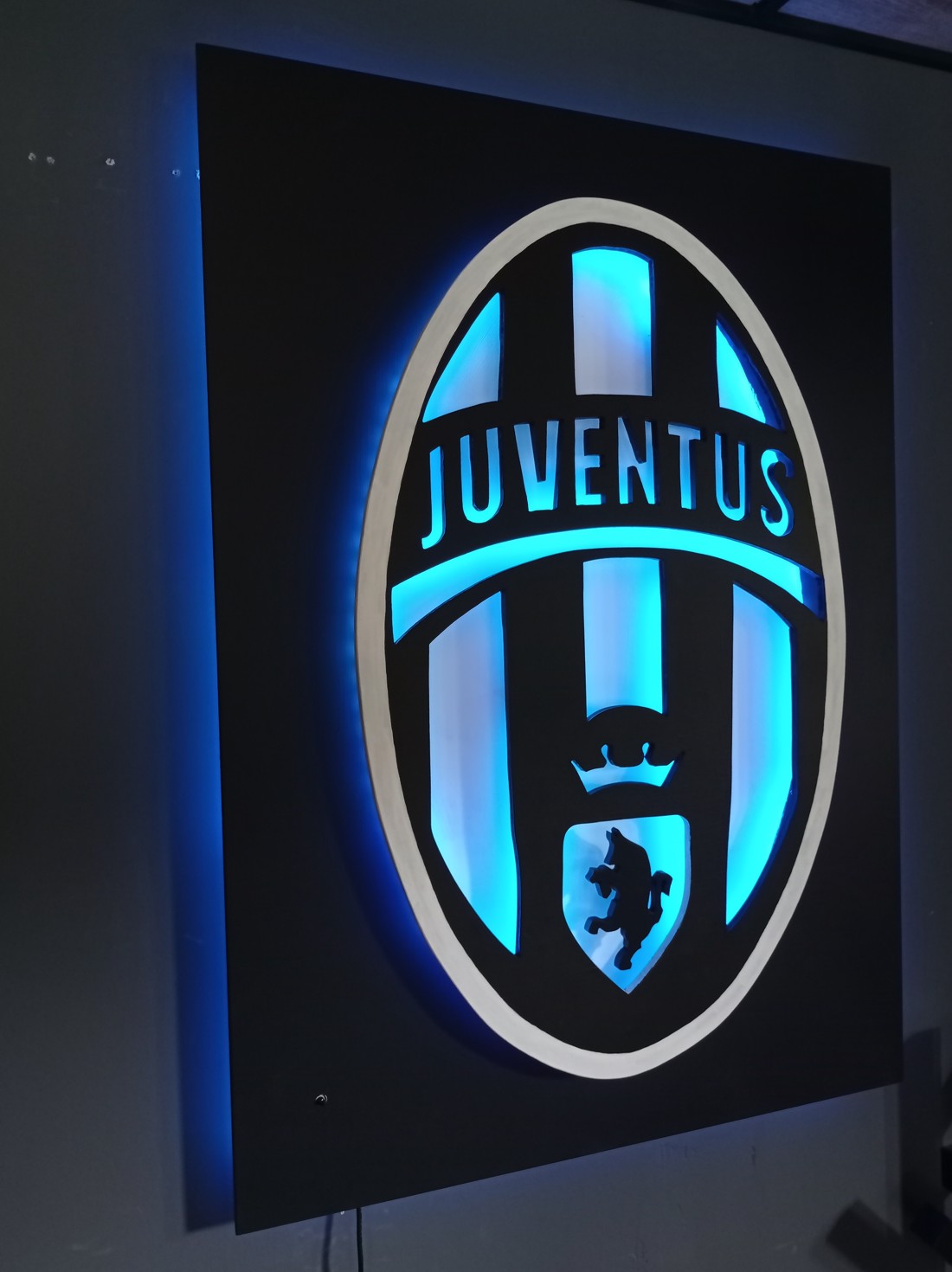 Juventus clasic - decor de perete iluminat -  - Artynos.ro