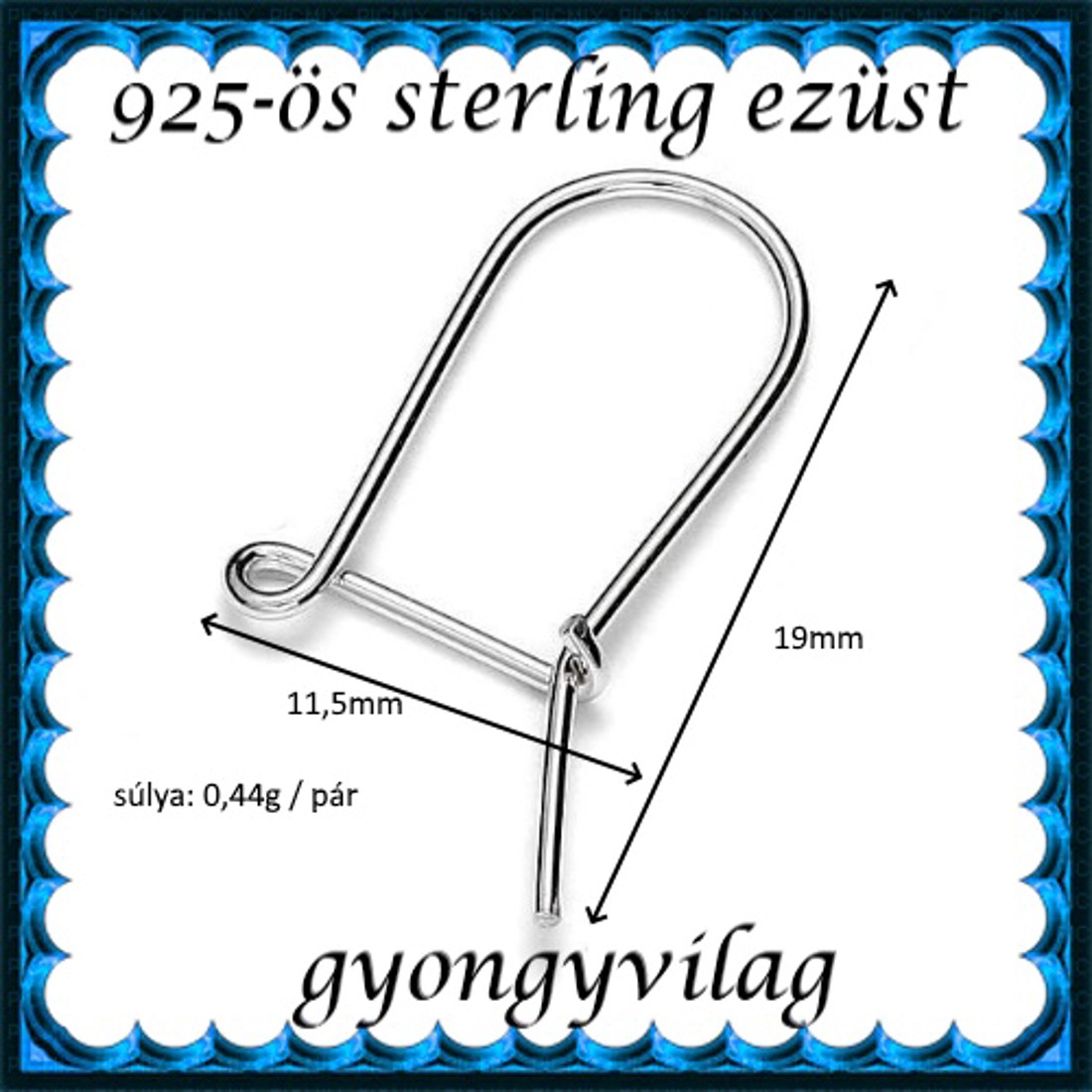 Accesorii pentru bijuterii din argint 925: bază pentru cercei cu închidere de siguranță EFK K 12 - - Artynos.ro Accesorii pentru bijuterii din argint 925: bază pentru cercei cu închidere de siguranță EFK K 12 - - Artynos.ro