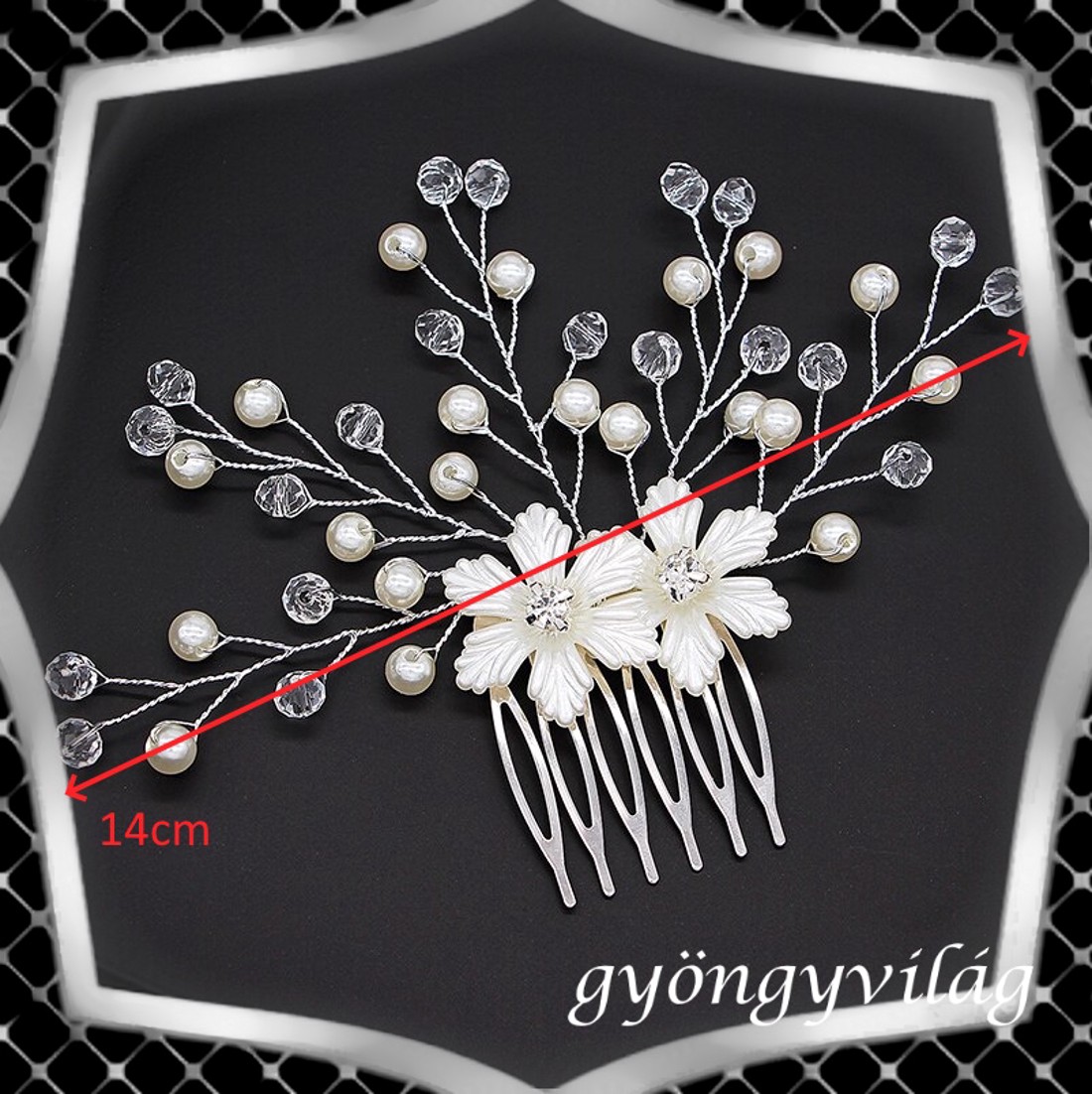 Bijuterii, ornamente pentru păr, catarame pentru păr: nuntă, mireasă, ornament casual pentru păr ES-H-FÉ05e alb - accesorii nuntă - ornamente de păr de nuntă - ornamente de păr mireasă - Artynos.ro Bijuterii, ornamente pentru păr, catarame pentru păr: nuntă, mireasă, ornament casual pentru păr ES-H-FÉ05e alb - accesorii nuntă - ornamente de păr de nuntă - ornamente de păr mireasă - Artynos.ro