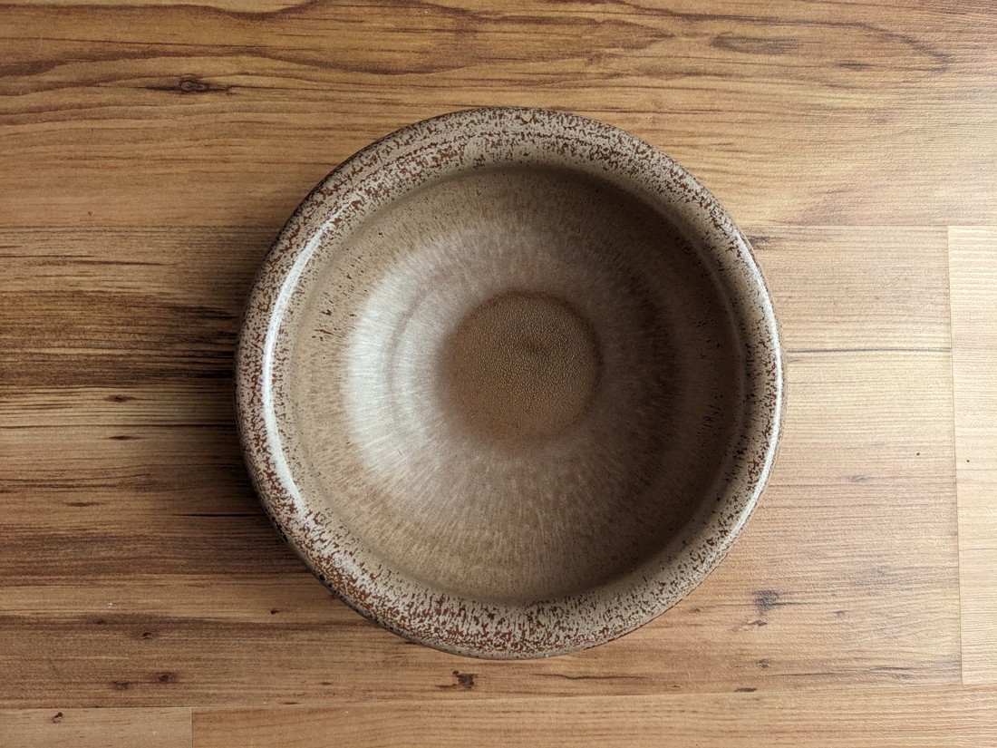 Castron ceramic maro -  - Artynos.ro