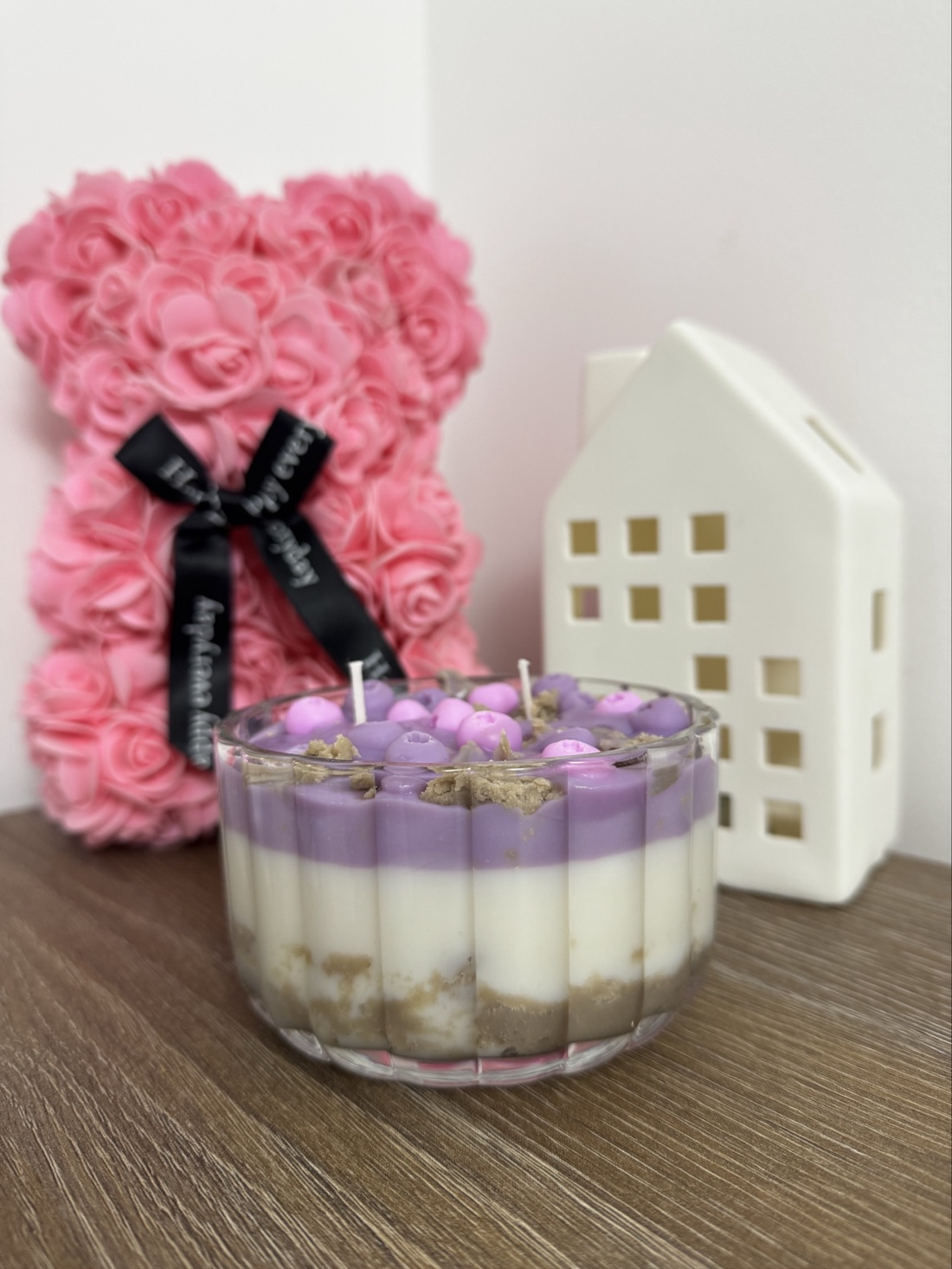 Lumânare parfumata Cheesecake  - casă & stil de viață - lumânări, parfumuri, arome - lumânări artizanale - Artynos.ro