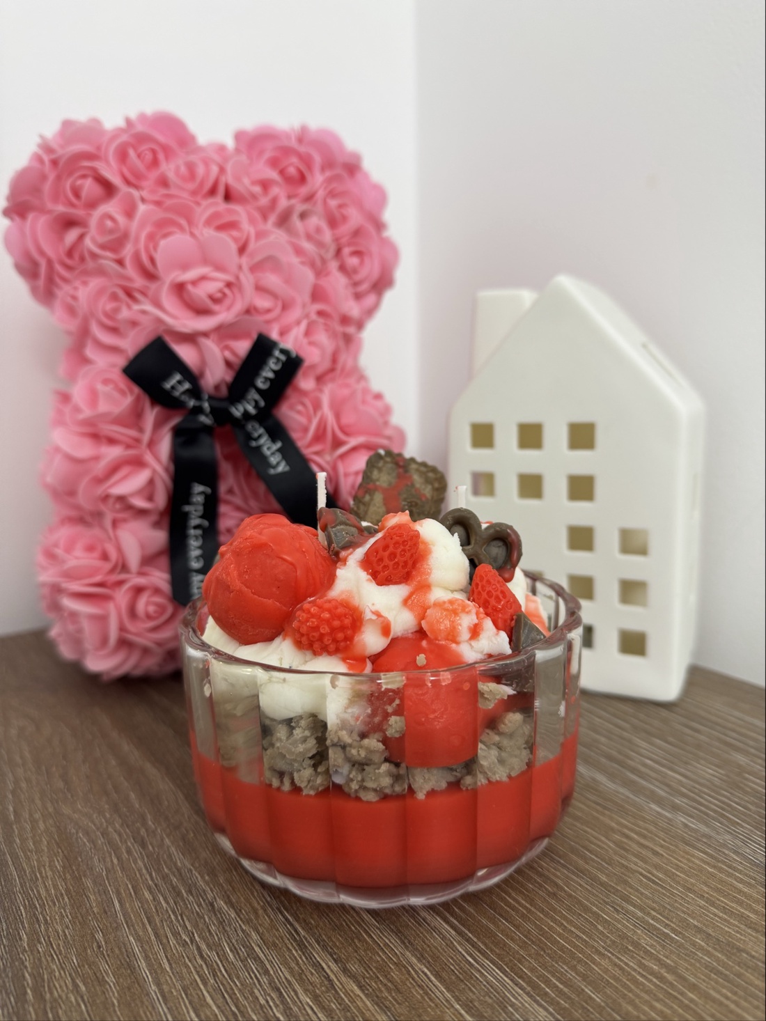 Lumânare parfumata Cheesecake  - casă & stil de viață - lumânări, parfumuri, arome - lumânări artizanale - Artynos.ro