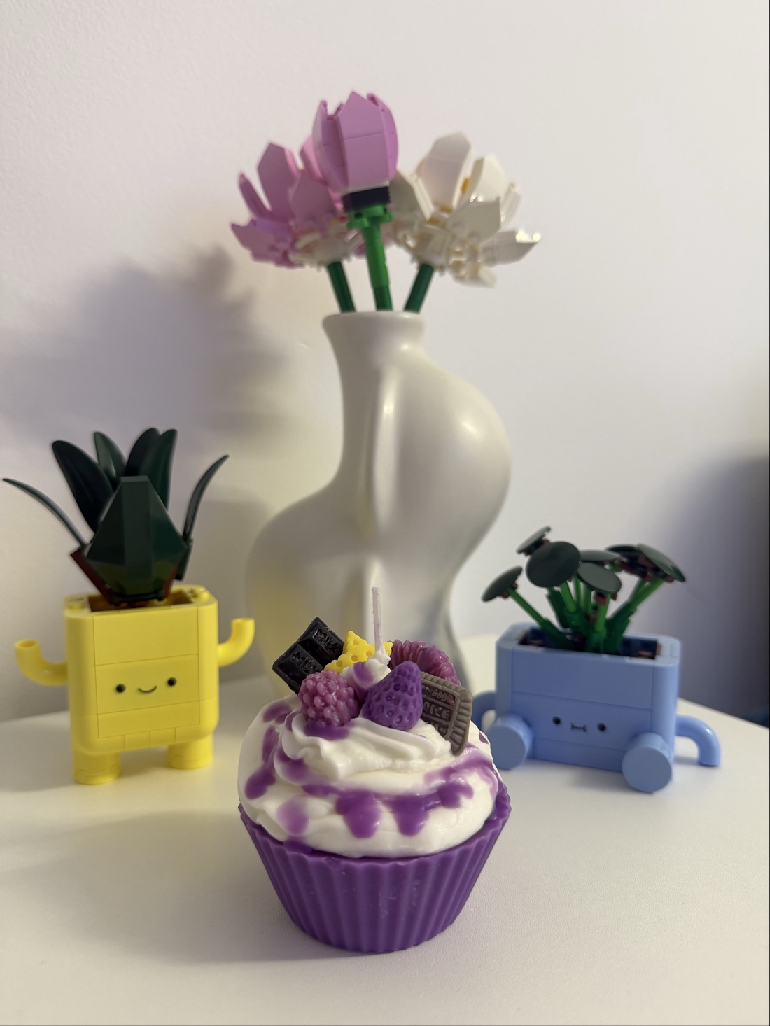 Lumânări parfumate Cupcake - casă & stil de viață - lumânări, parfumuri, arome - lumânări artizanale - Artynos.ro