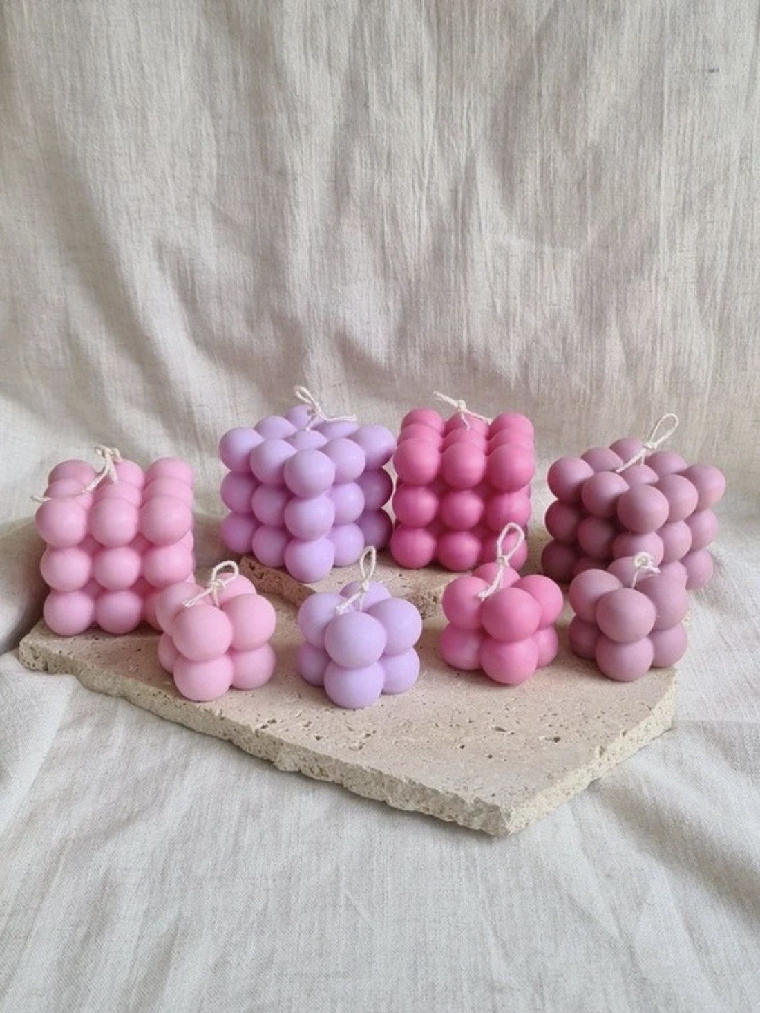 Lumanari bubble  - casă & stil de viață - lumânări, parfumuri, arome - ceară parfumată - Artynos.ro