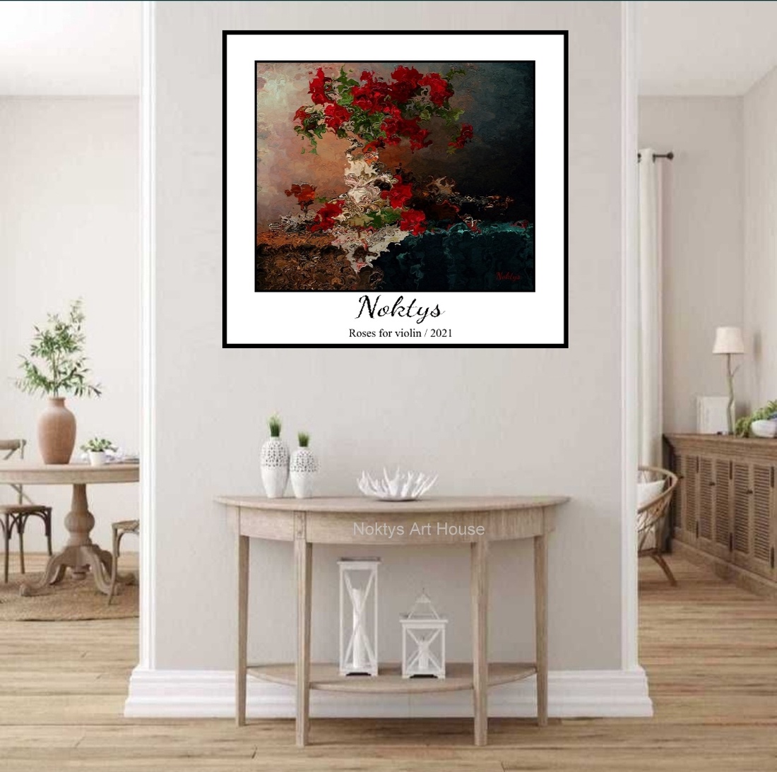 Tablou Trandafiri pentru vioara - arte vizuale și accesorii - picturi - pictură în ulei - Artynos.ro Tablou Trandafiri pentru vioara - arte vizuale și accesorii - picturi - pictură în ulei - Artynos.ro