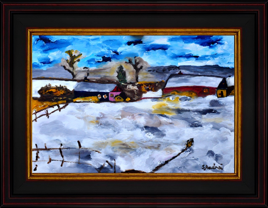 Pictura Case din Prahova - arte vizuale și accesorii - picturi - pictură în ulei - Artynos.ro Pictura Case din Prahova - arte vizuale și accesorii - picturi - pictură în ulei - Artynos.ro
