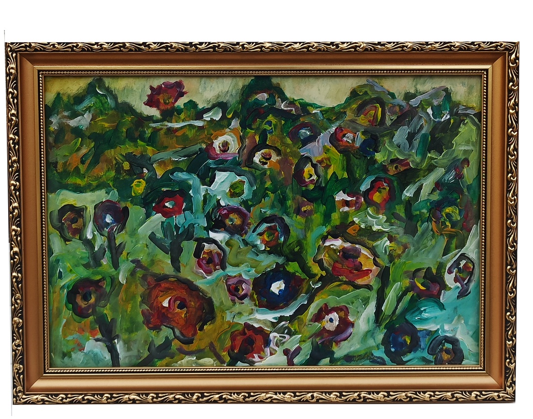 Pictura Anemone salbatice - arte vizuale și accesorii - picturi - pictură acrilică - Artynos.ro Pictura Anemone salbatice - arte vizuale și accesorii - picturi - pictură acrilică - Artynos.ro