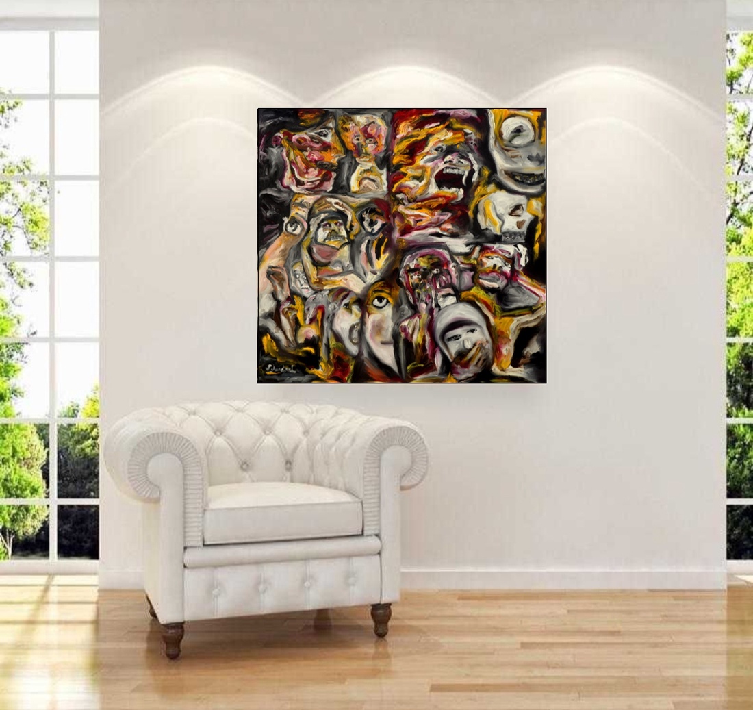 Pictura Expresia durerii - arte vizuale și accesorii - picturi - pictură în ulei - Artynos.ro Pictura Expresia durerii - arte vizuale și accesorii - picturi - pictură în ulei - Artynos.ro