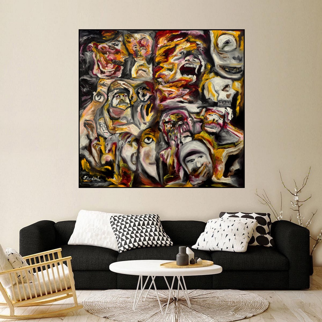 Pictura Expresia durerii - arte vizuale și accesorii - picturi - pictură în ulei - Artynos.ro Pictura Expresia durerii - arte vizuale și accesorii - picturi - pictură în ulei - Artynos.ro