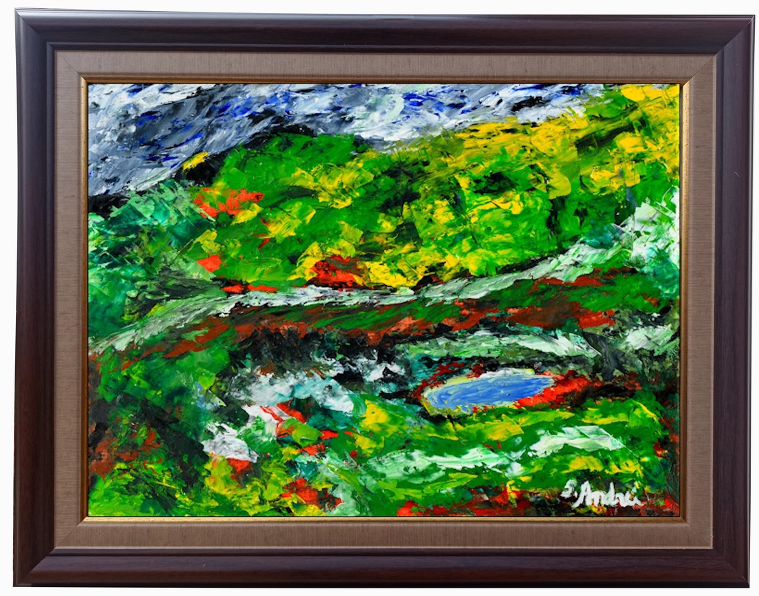 Pictura Miros de furtună - arte vizuale și accesorii - picturi - pictură acrilică - Artynos.ro Pictura Miros de furtună - arte vizuale și accesorii - picturi - pictură acrilică - Artynos.ro