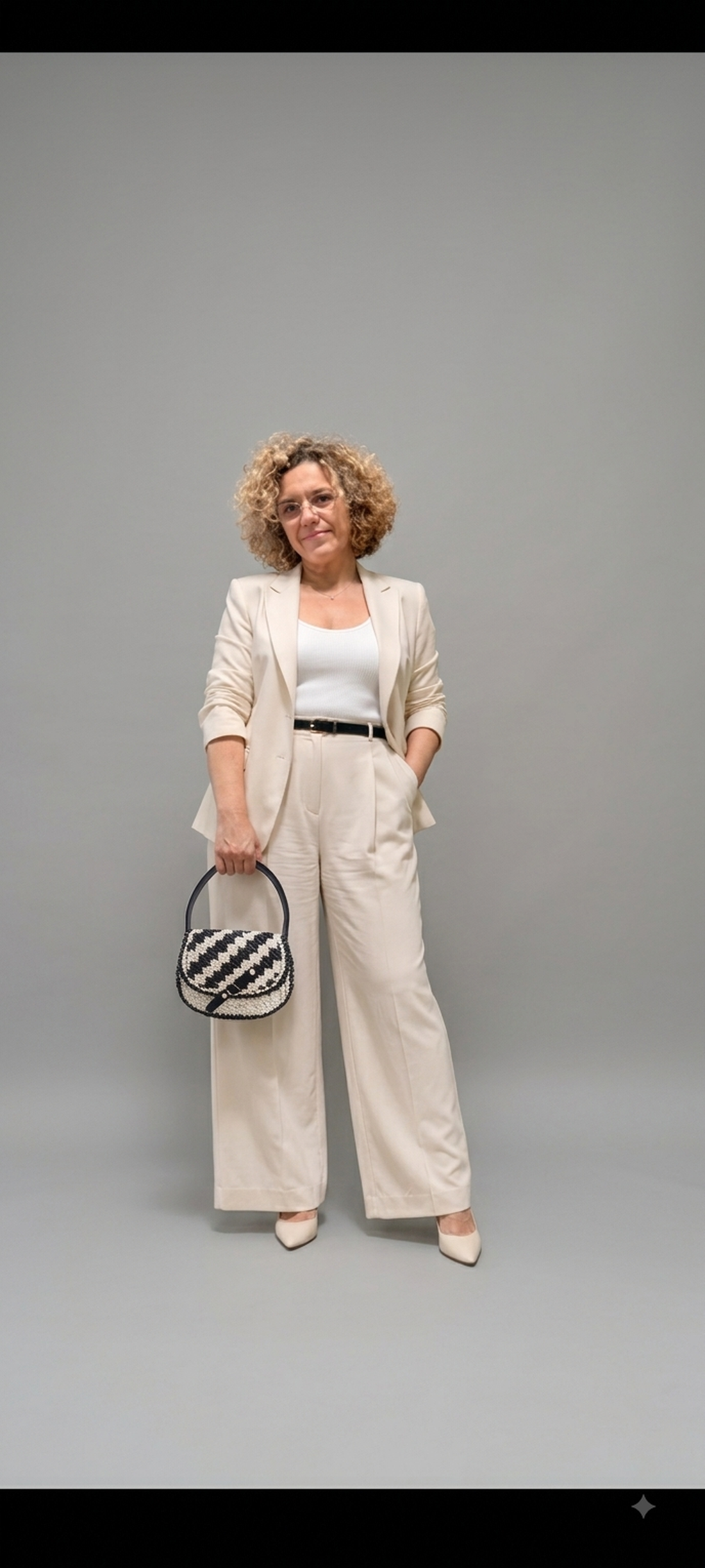 Geantă handmade croșetată alb-negru cu model geometric � NomiS - genți și portofele - geantă pentru cumpărături - săculeț de pâine - Artynos.ro