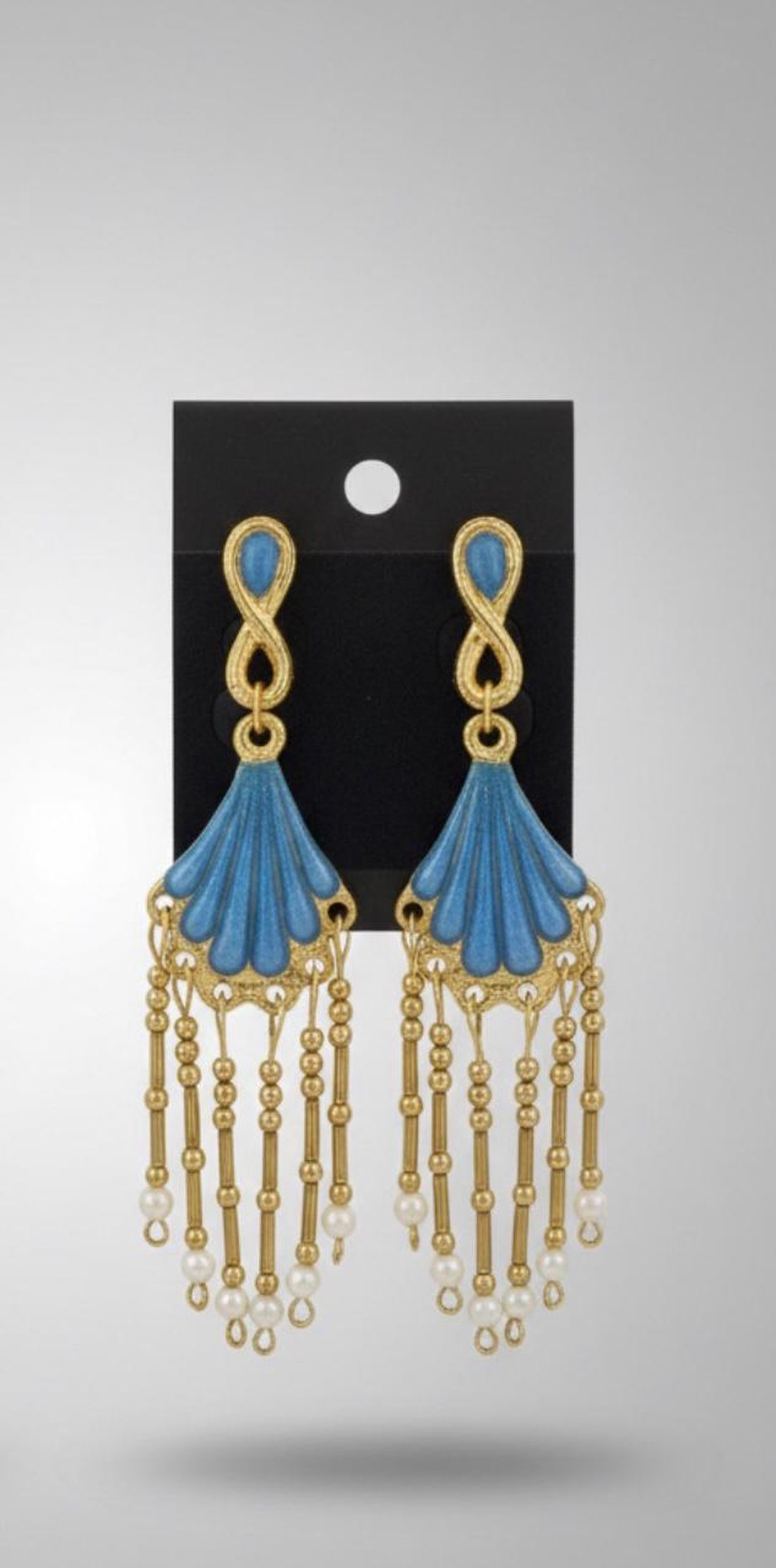 Cerceii Evantai Solar - bijuterii - cercei - cercei din rășină - Artynos.ro