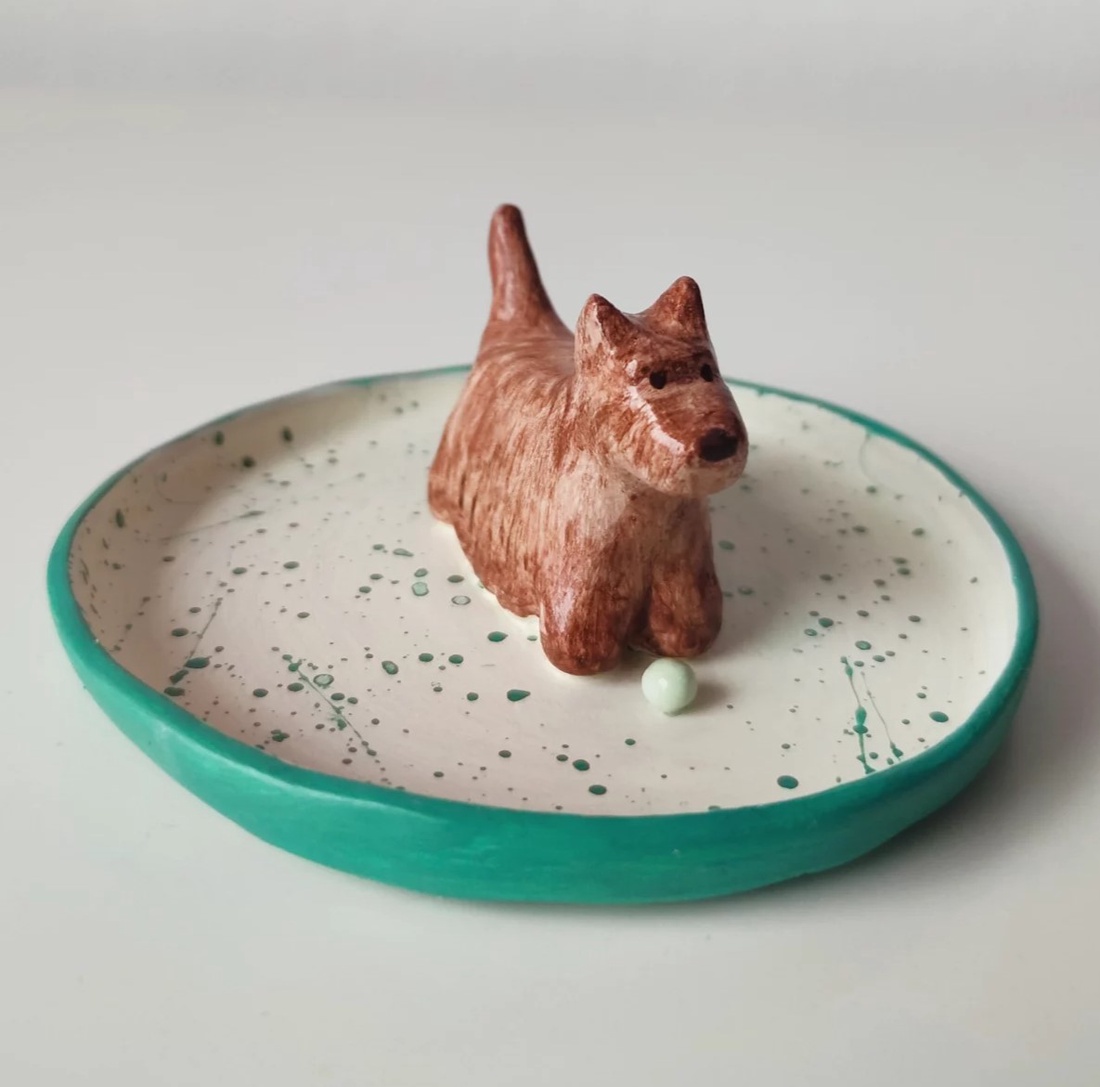 Suport Bijuterii Terrier - bijuterii - suporturi și cutii de bijuterii - stand bijuterii - Artynos.ro