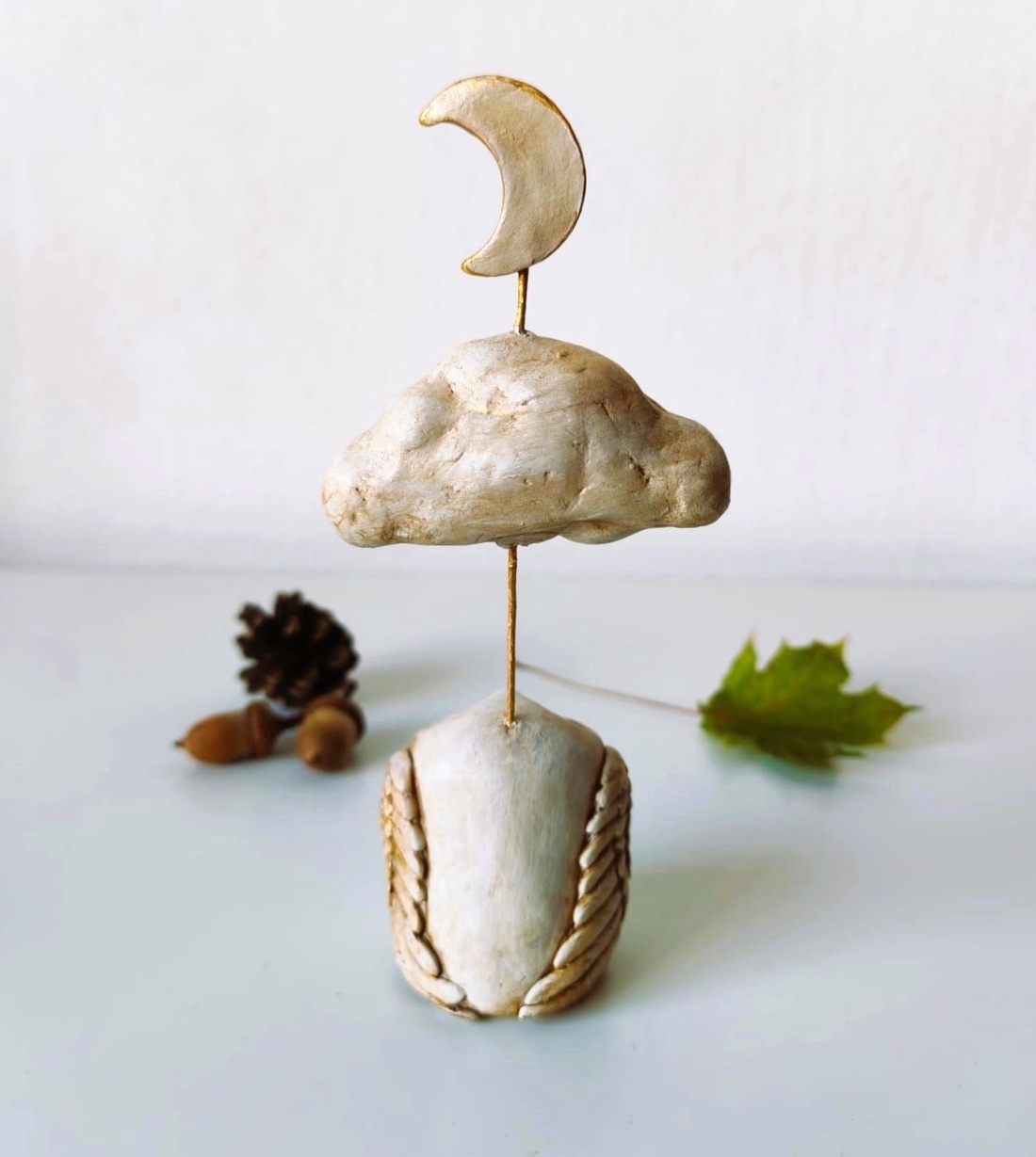 Figurină decorativă Bufniță Aurie  - casă & stil de viață - decorațiuni de casă - decorațiuni de masă și rafturi - decorațiuni de masă - Artynos.ro