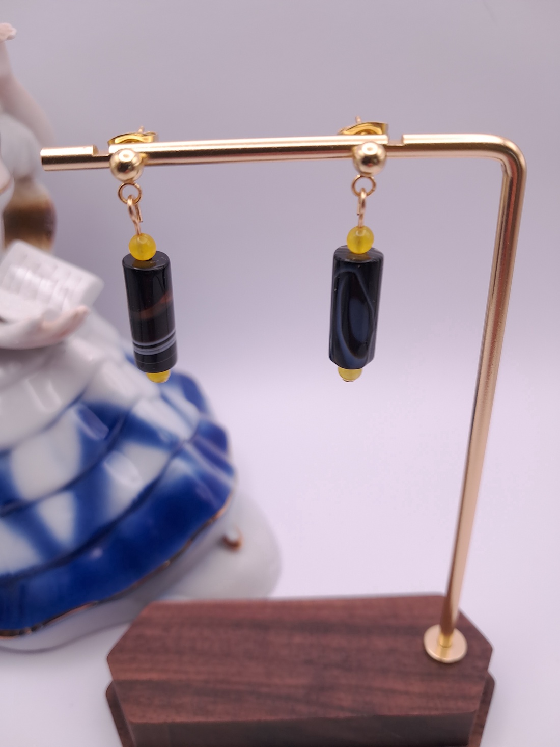 Cercei Agate - bijuterii - cercei - cercei agățați - Artynos.ro Cercei Agate - bijuterii - cercei - cercei agățați - Artynos.ro