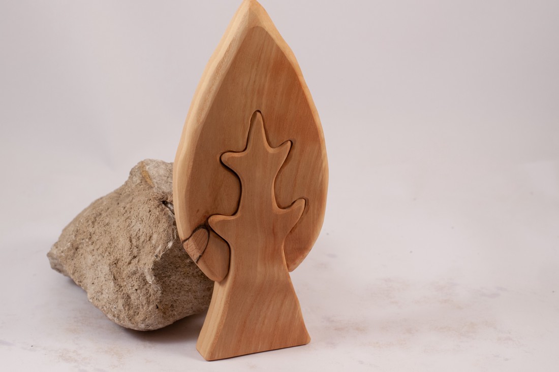  Copac din lemn, constructor din lemn, puzzle - jucării și echipamente pentru copii - puzzle, jocuri puzzle - puzzle mozaic, zaruri - Artynos.ro