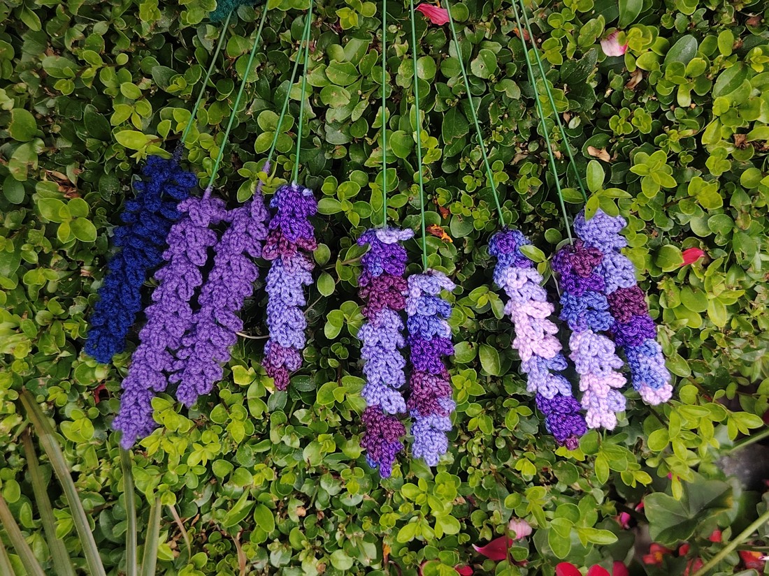 Floare lavanda croșetată - - Artynos.ro Floare lavanda croșetată - - Artynos.ro