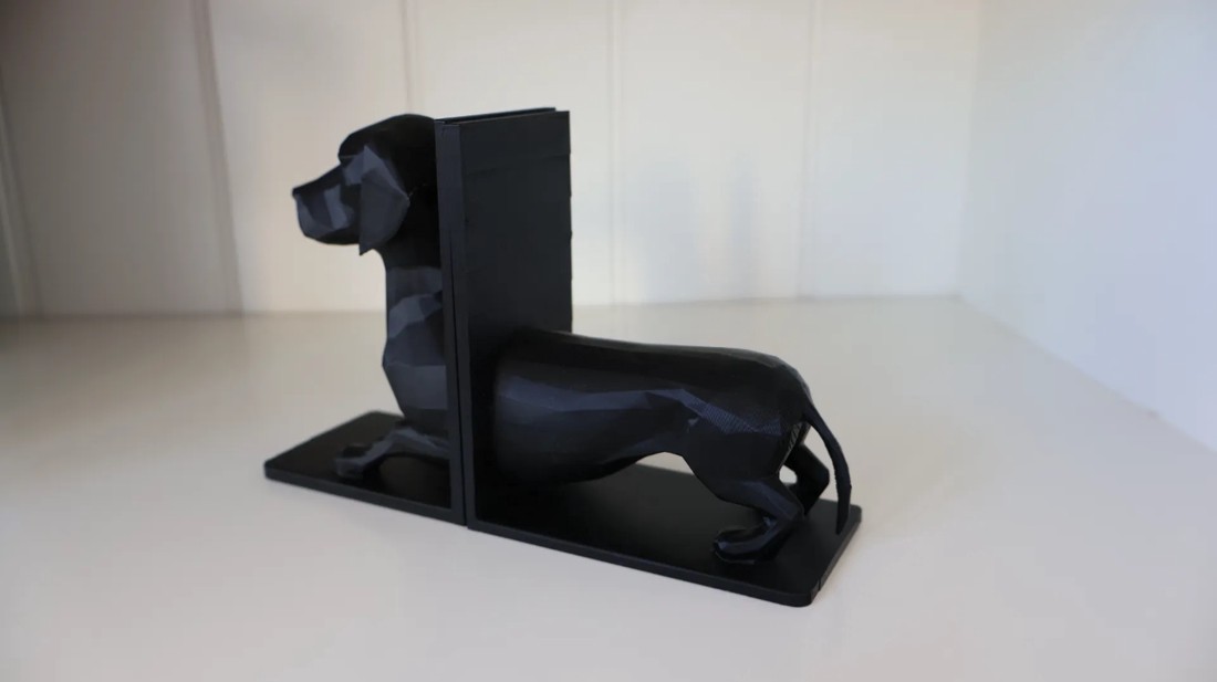 Suport de carte Dachshund și decorare raft - - Artynos.ro Suport de carte Dachshund și decorare raft - - Artynos.ro