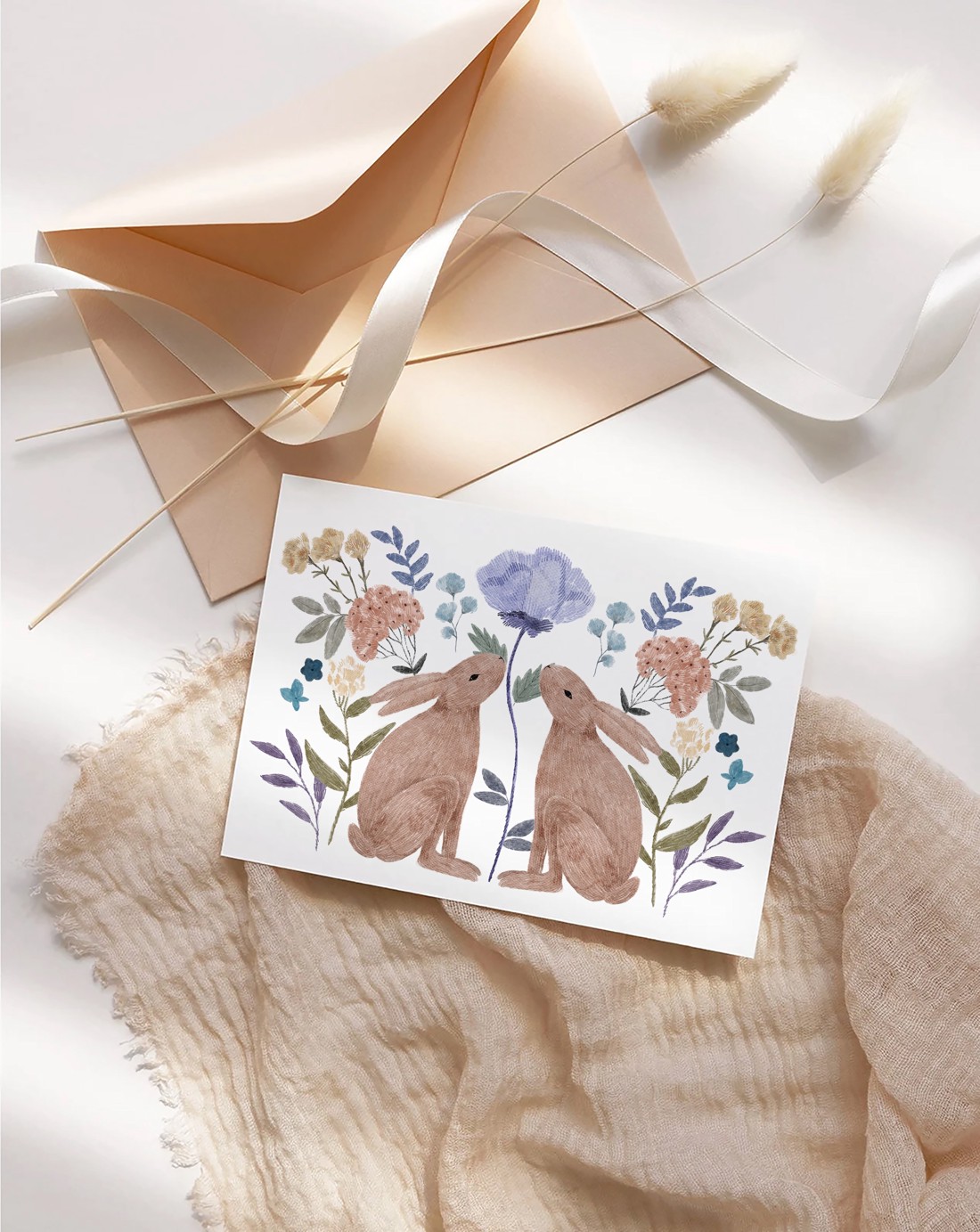 Carte poștală de Paște, felicitare iepuraș, card cadou - - Artynos.ro Carte poștală de Paște, felicitare iepuraș, card cadou - - Artynos.ro