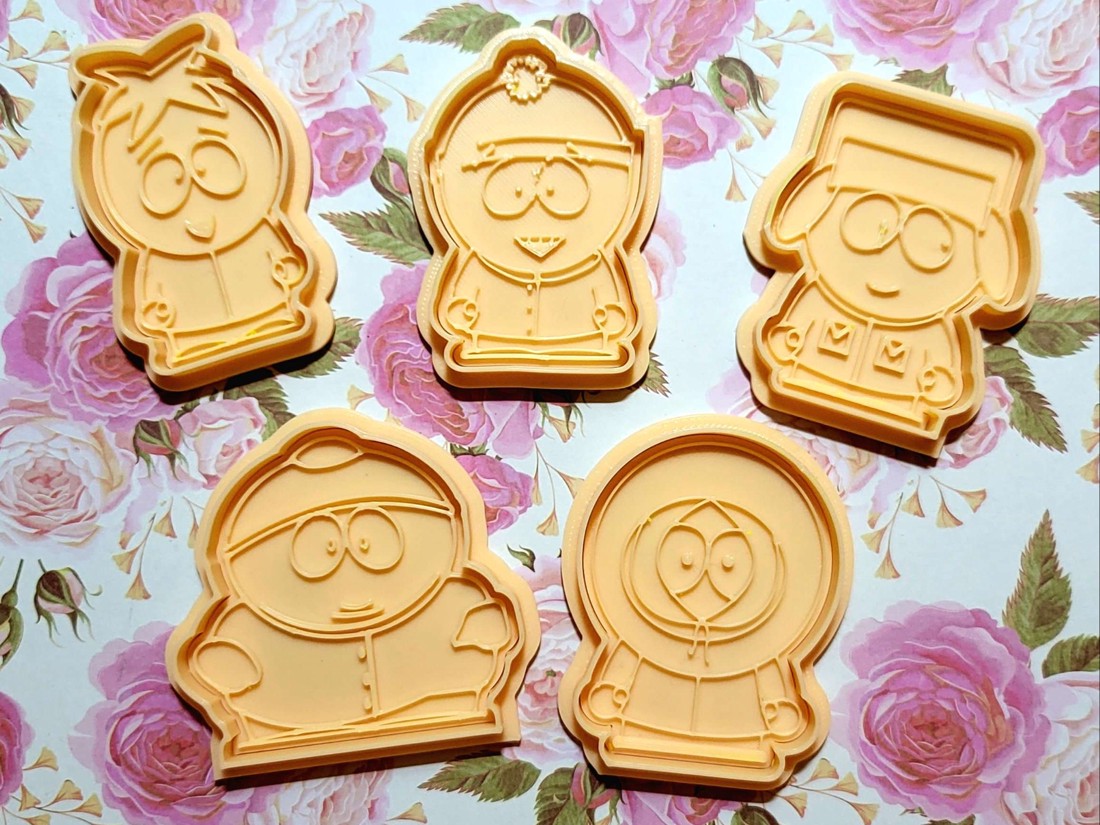 Set de forme pentru biscuiți South Park -  - Artynos.ro