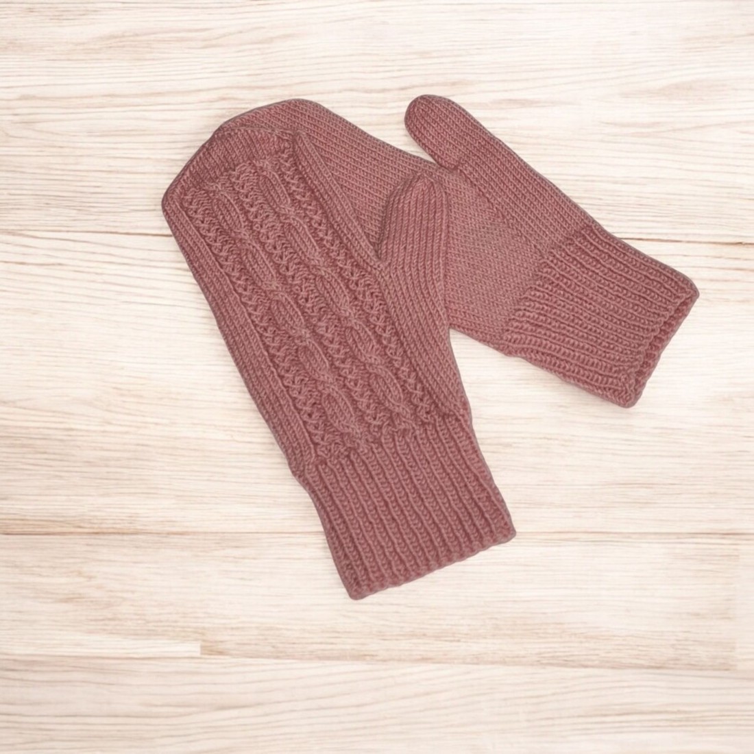 Mănuși tricotate manual cu un singur manșon -  - Artynos.ro