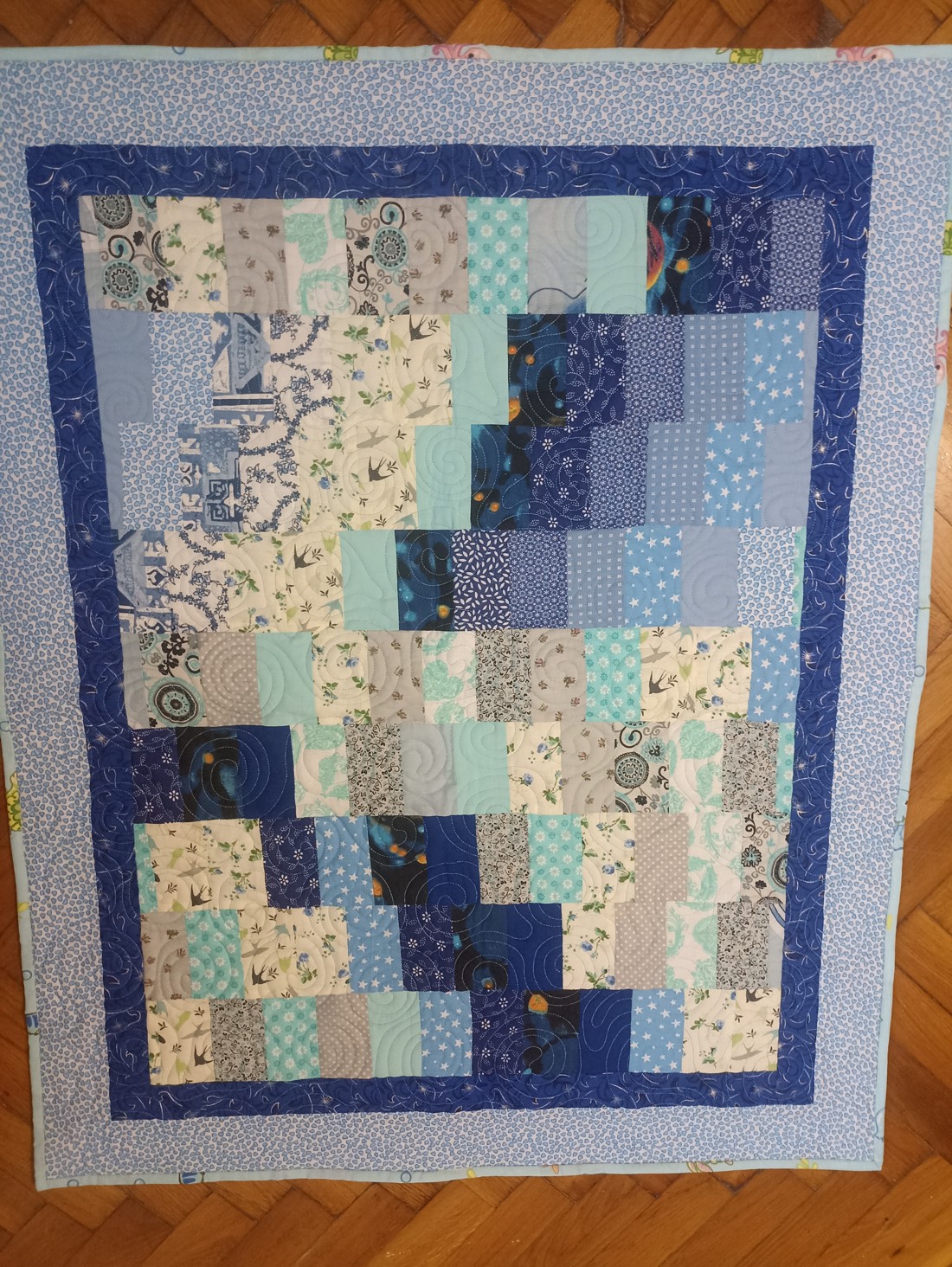 Baby bargello patchwork babatakaró -  - Artynos.ro