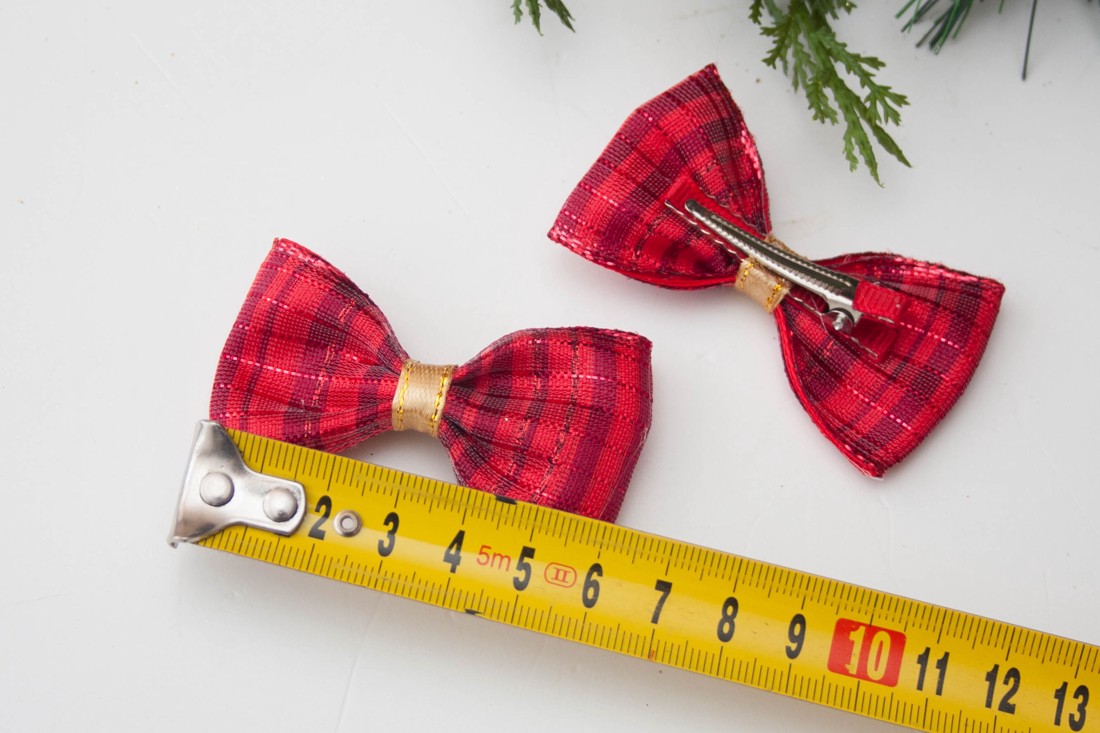 Clemă de păr de Crăciun Masnis - Roșu închis - crăciun - îmbrăcăminte de crăciun - Artynos.ro