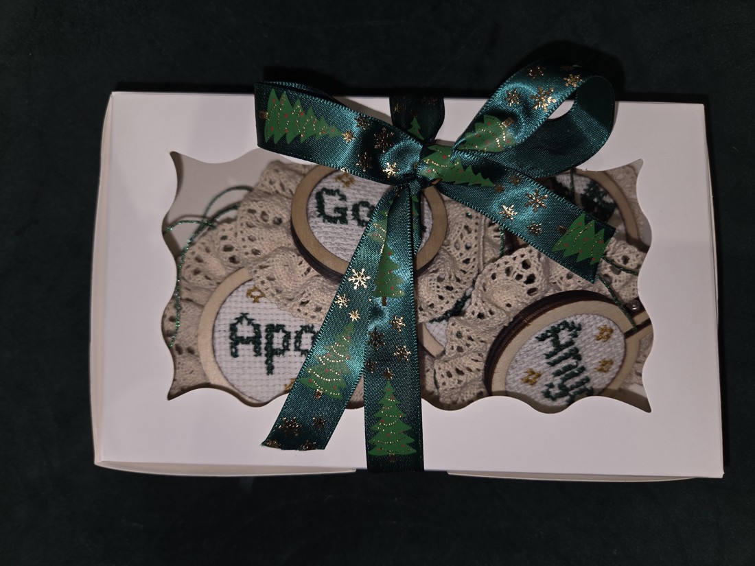 Set de ornamente pentru pomul de Crăciun -  - Artynos.ro