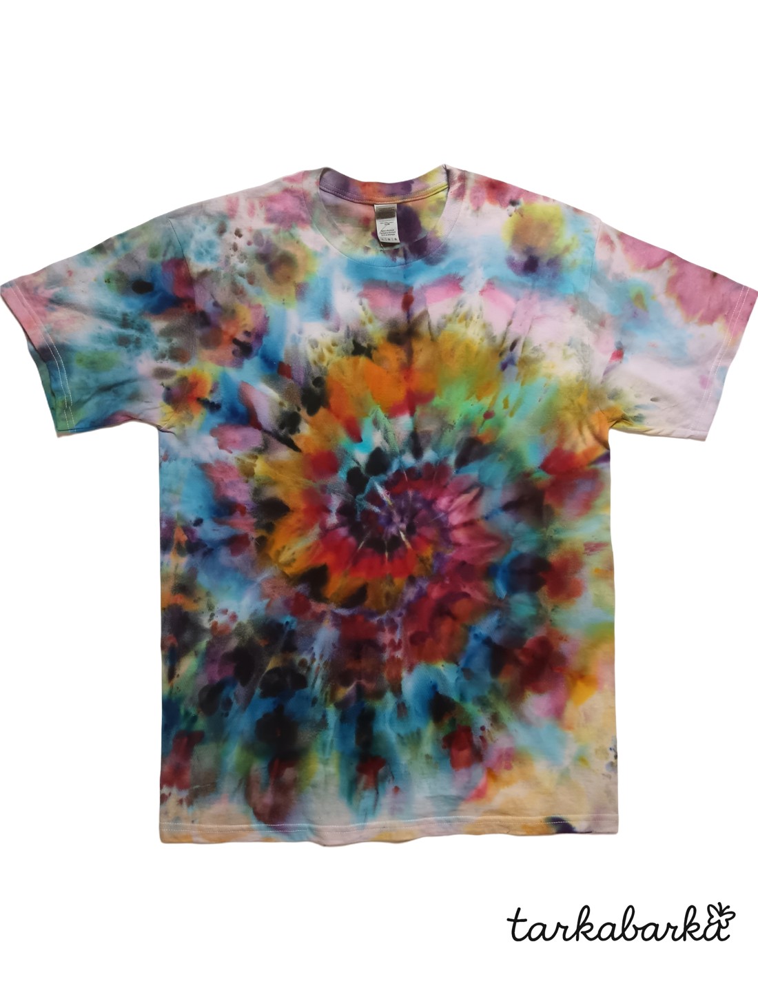 Batik T-shirt dimensiune L - spirală - - Artynos.ro Batik T-shirt dimensiune L - spirală - - Artynos.ro