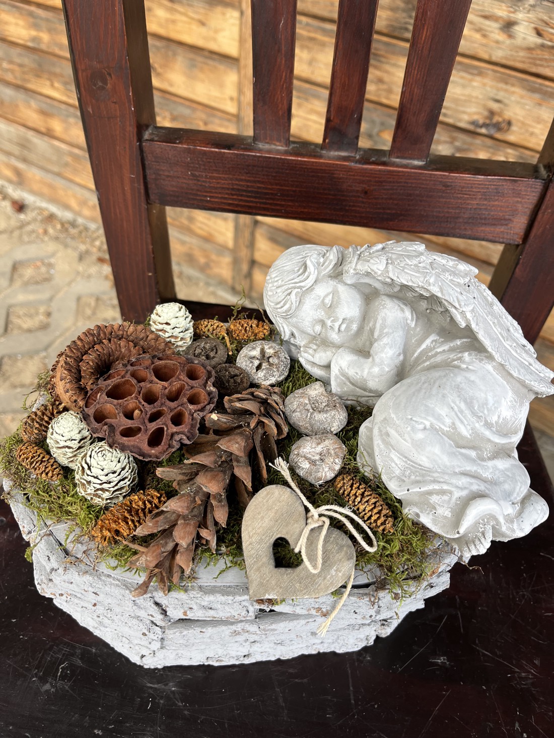 Cimitir Grave Ornament cu înger, ornament memorial - casă & stil de viață - obiecte religioase și de devoțiune - ornamente funerare - Artynos.ro