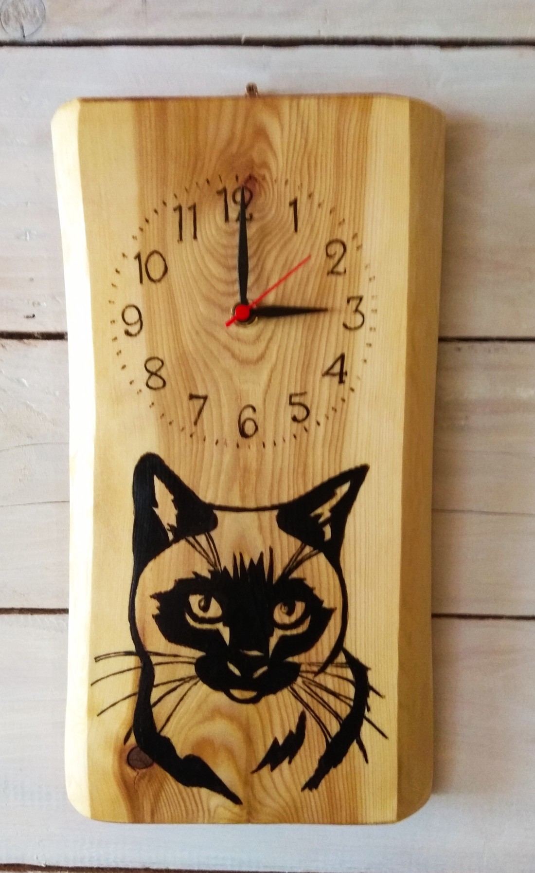 Ceas de perete Larch cu pisoi - - Artynos.ro Ceas de perete Larch cu pisoi - - Artynos.ro