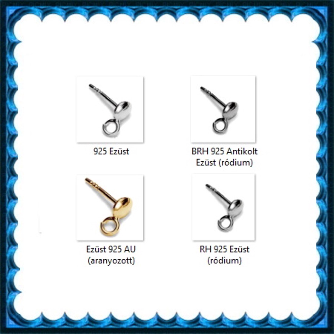 Fermoar pentru bijuterii din argint 925 Fermoar pentru cercei cu dop EFK B 41g - - Artynos.ro Fermoar pentru bijuterii din argint 925 Fermoar pentru cercei cu dop EFK B 41g - - Artynos.ro
