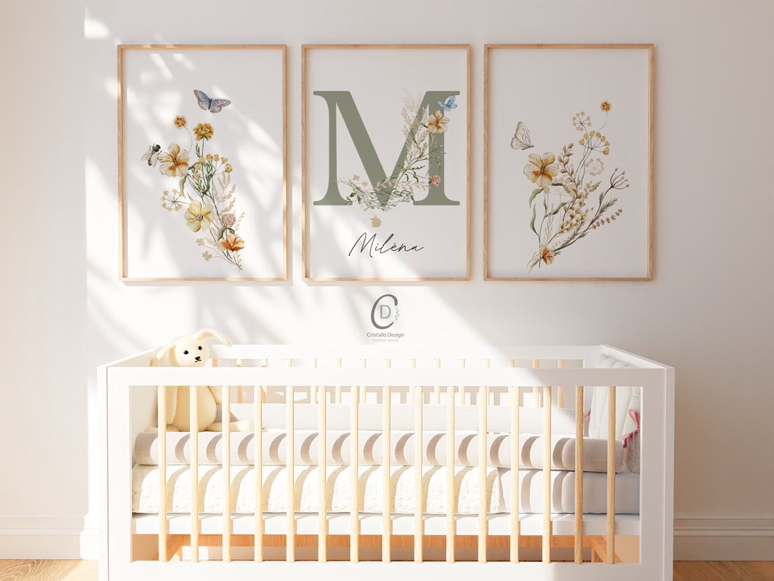 Mezei imagine cu numele florii, cadou de botez, decorare cameră copil, set de artă de perete cu flori sălbatice de 3 - - Artynos.ro Mezei imagine cu numele florii, cadou de botez, decorare cameră copil, set de artă de perete cu flori sălbatice de 3 - - Artynos.ro