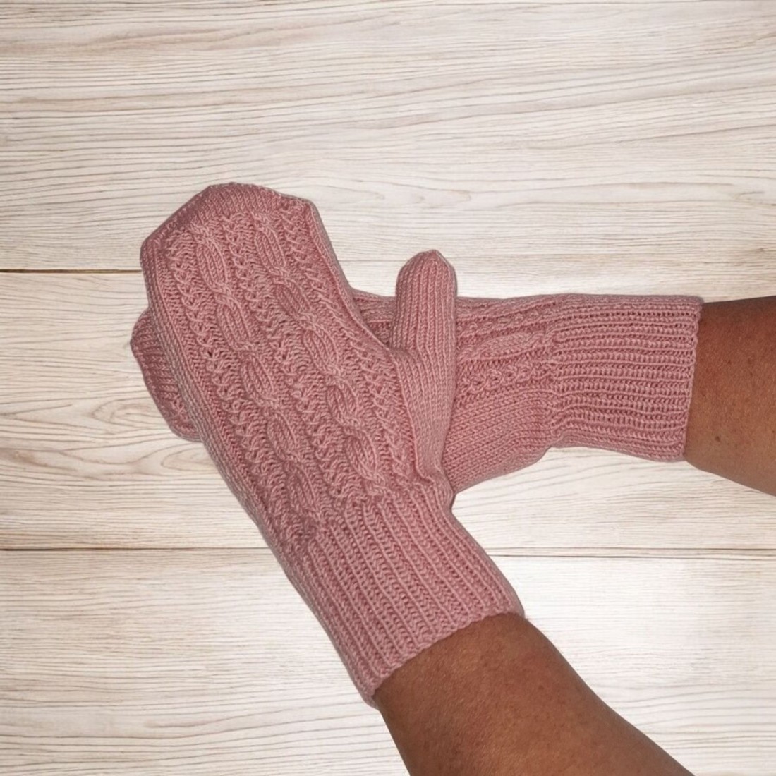 Mănuși tricotate manual cu un singur manșon -  - Artynos.ro