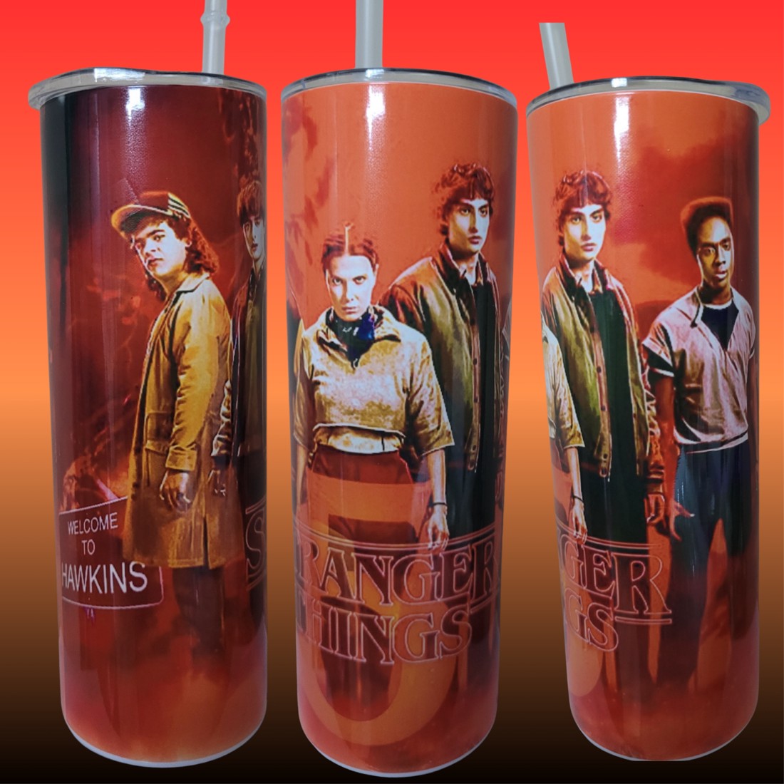 Stranger things termosz - casă & stil de viață - echipamente de bucătărie - accesorii de servire - accesorii de băutură - sticlă termos - Artynos.ro