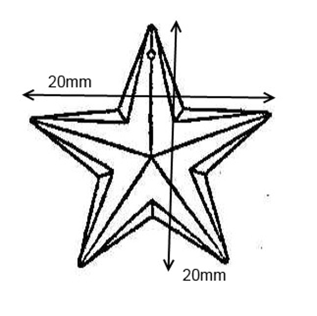 Swarovski stea 20 mm în mai multe culori 6714 - - Artynos.ro Swarovski stea 20 mm în mai multe culori 6714 - - Artynos.ro