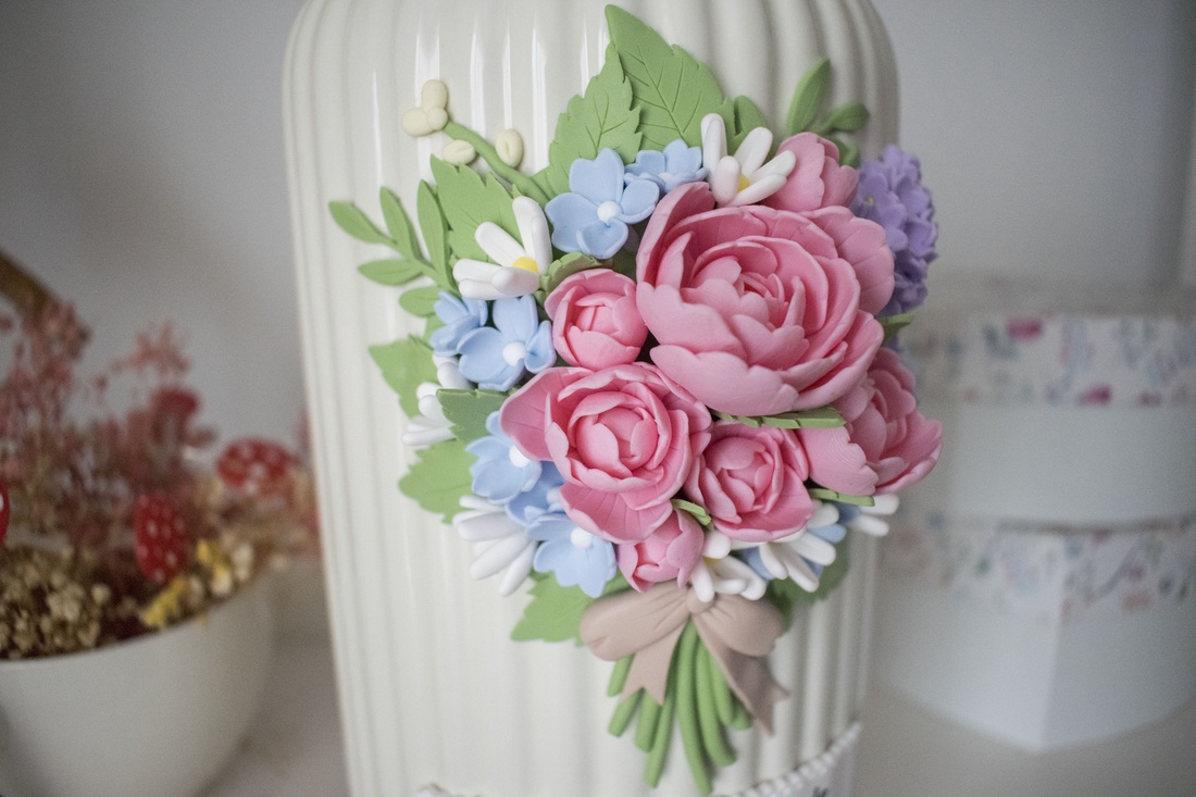 Vază Buchet Flori - casă & stil de viață - decorațiuni de casă - accesorii florale - vaze - Artynos.ro