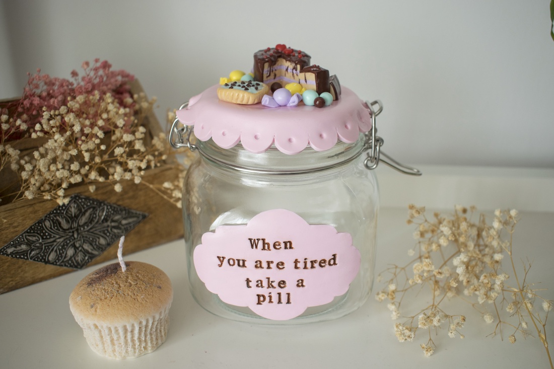 Borcan Dulciuri - Mini deserturi modelate handmade - casă & stil de viață - echipamente de bucătărie - decor de bucătărie - decorațiuni de bucătărie - Artynos.ro
