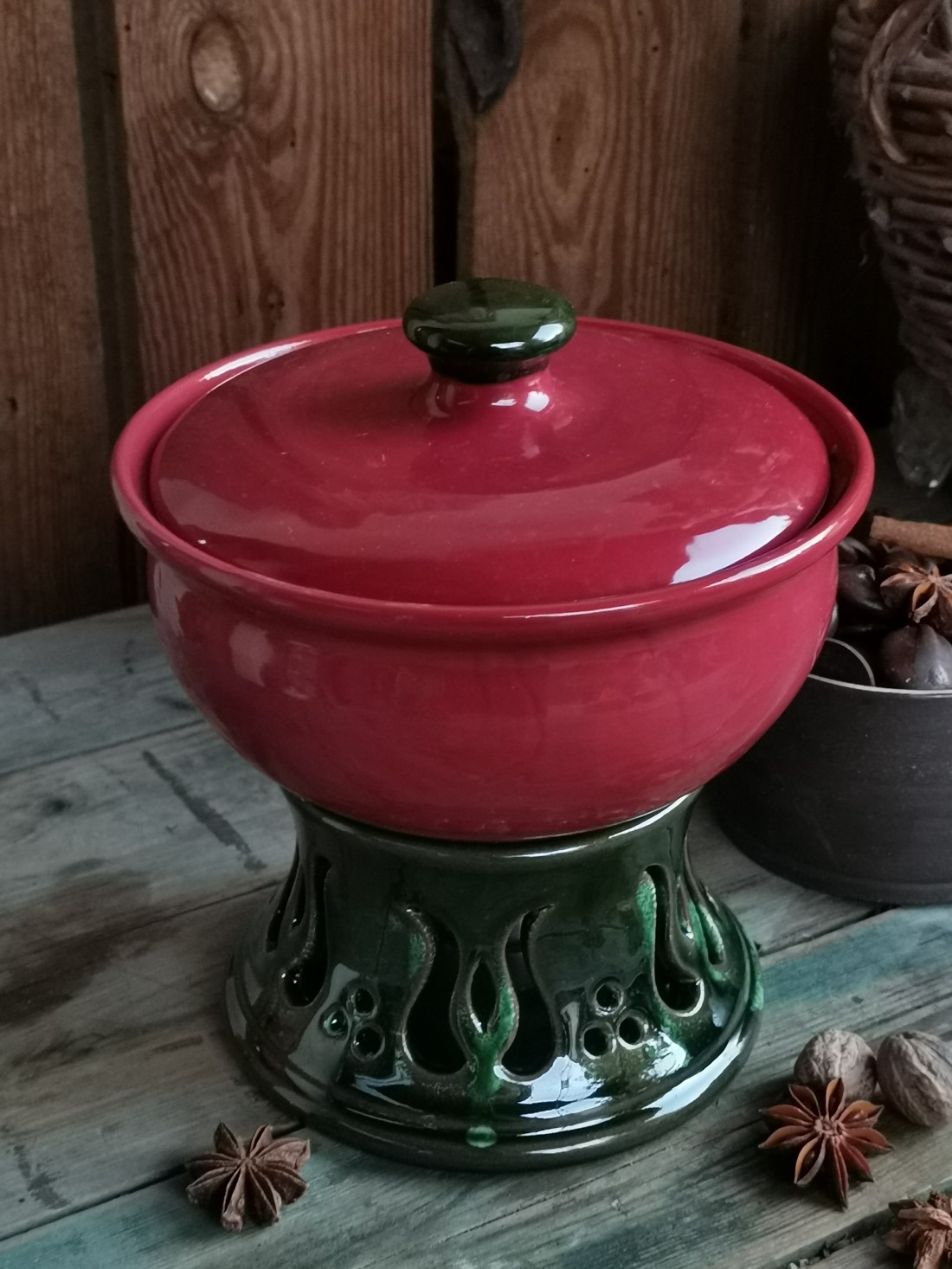 Aparat fondue 5 dl. - casă & stil de viață - accesorii pentru echipamente de bucătărie - accesorii pentru coacere și gătit - articole de gătit și de cuptor - Artynos.ro