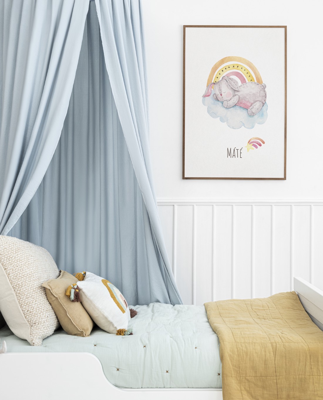 Decalcoman de perete pentru camera copilului, poster cu iepuraș de noapte bună, set unic personalizat de imagini cu animale, 3 bucăți - - Artynos.ro Decalcoman de perete pentru camera copilului, poster cu iepuraș de noapte bună, set unic personalizat de imagini cu animale, 3 bucăți - - Artynos.ro