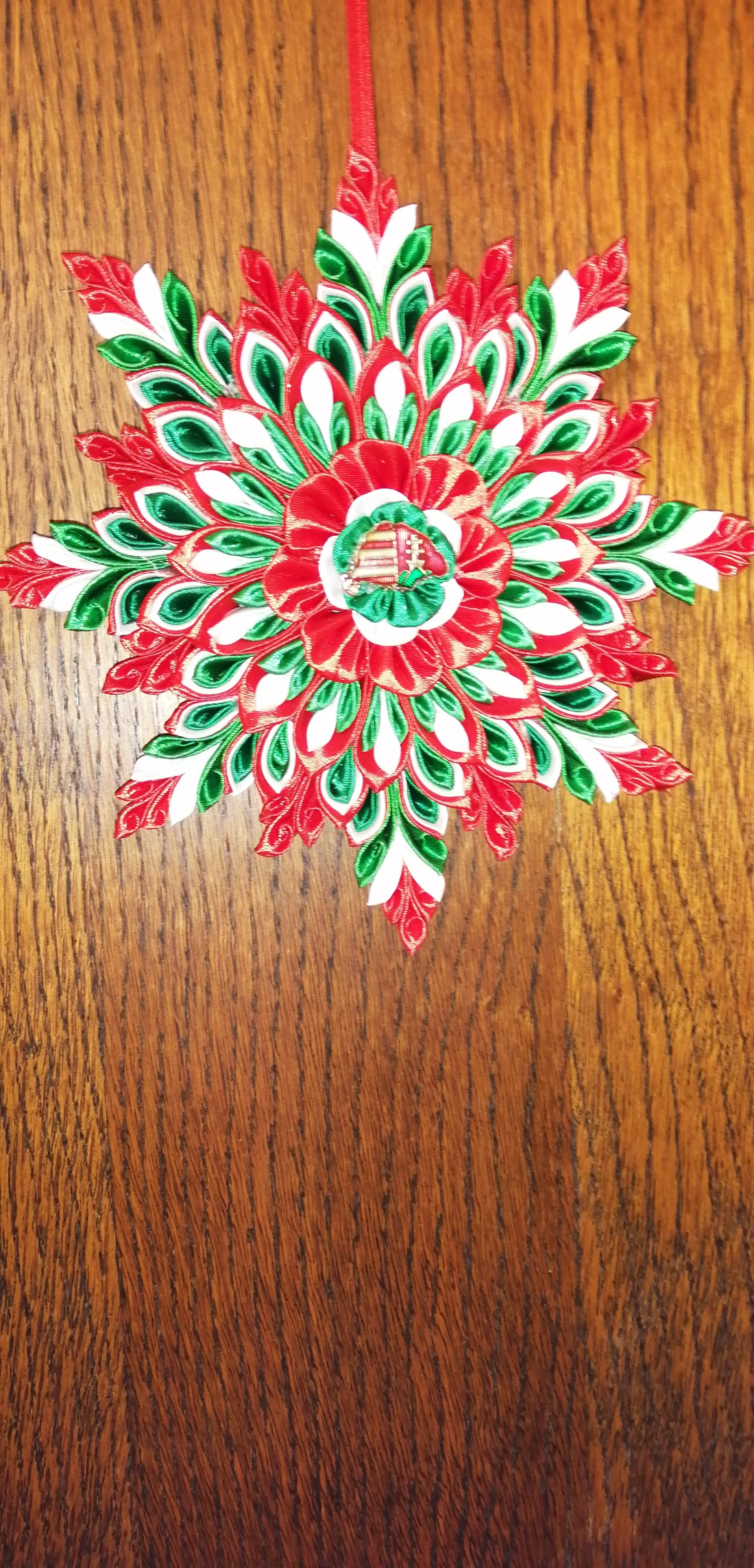 Decorațiune pentru ușă cu cocardă 2 - casă & stil de viață - decorațiuni de casă - decorațiuni de geam și ușă - ornamente de ușă  - Artynos.ro