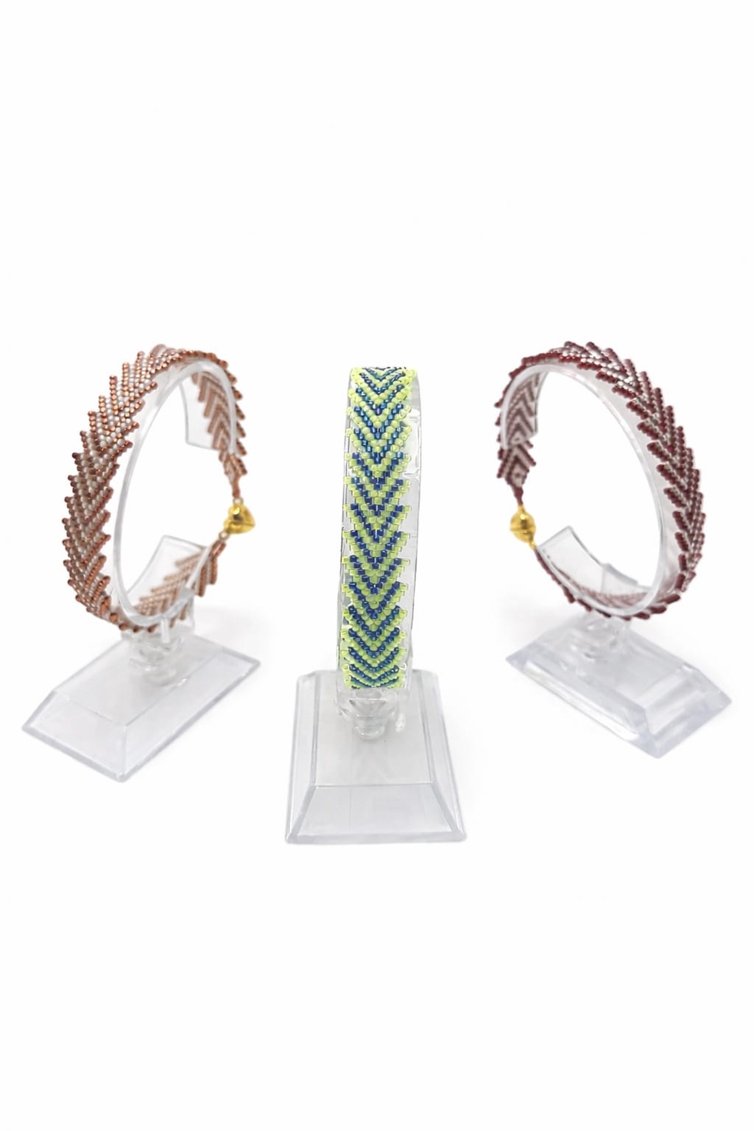 Brățară din margele toho. - accessorii și unelte - mărgea, componente de bijuterii - alte piese - Artynos.ro