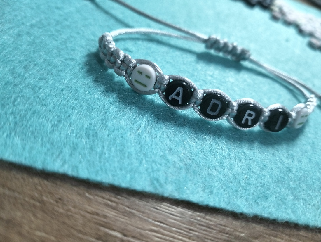 Brățară împletită  - bijuterii - brățări - brățări cu nume - Artynos.ro