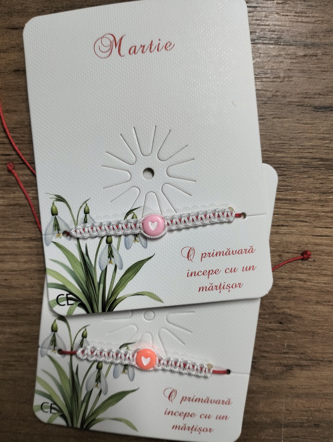 LOT 5 brățări mărțișor  - bijuterii - brățări - brățări din mărgele - Artynos.ro