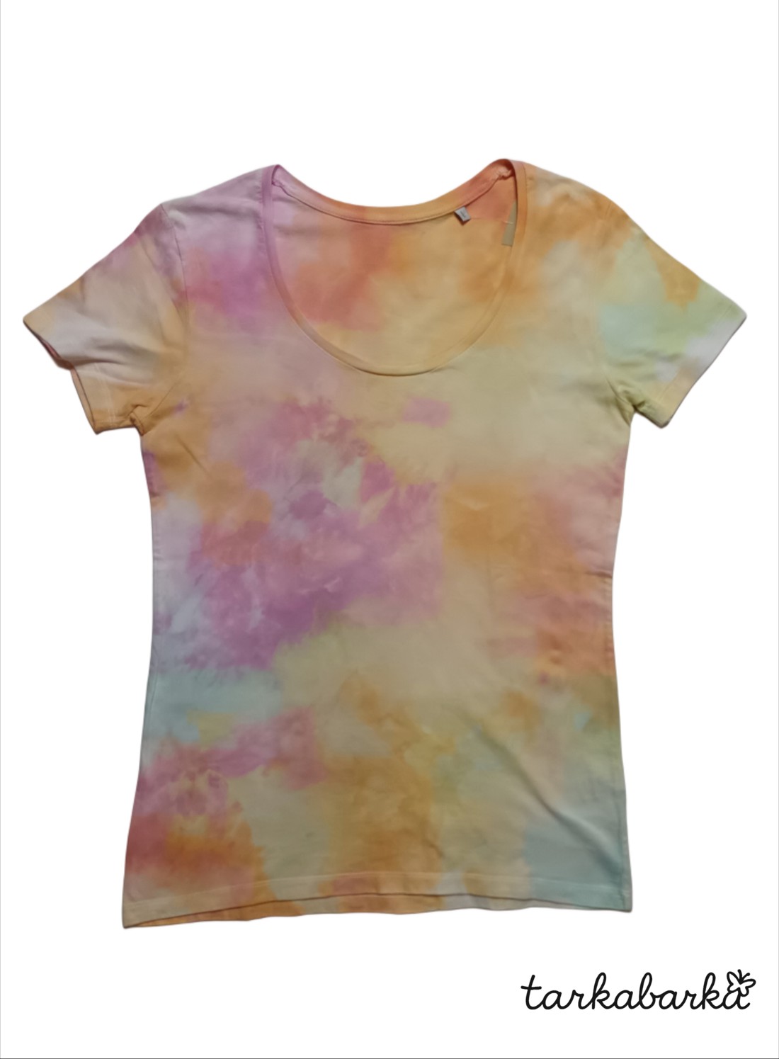 Batiked gât adânc femei T-shirt dimensiune L -  - Artynos.ro