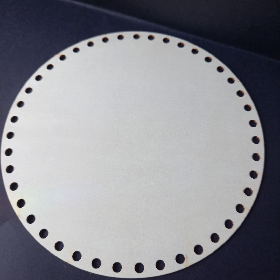 20 cm Material decorativ din lemn natural, potrivit pentru croșetat   -  - Artynos.ro