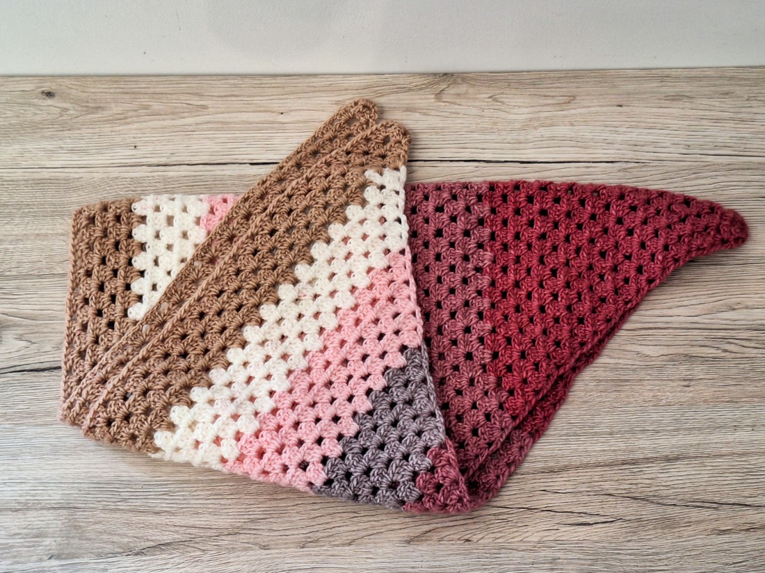 Eșarfă triunghiulară groasă -  - Artynos.ro