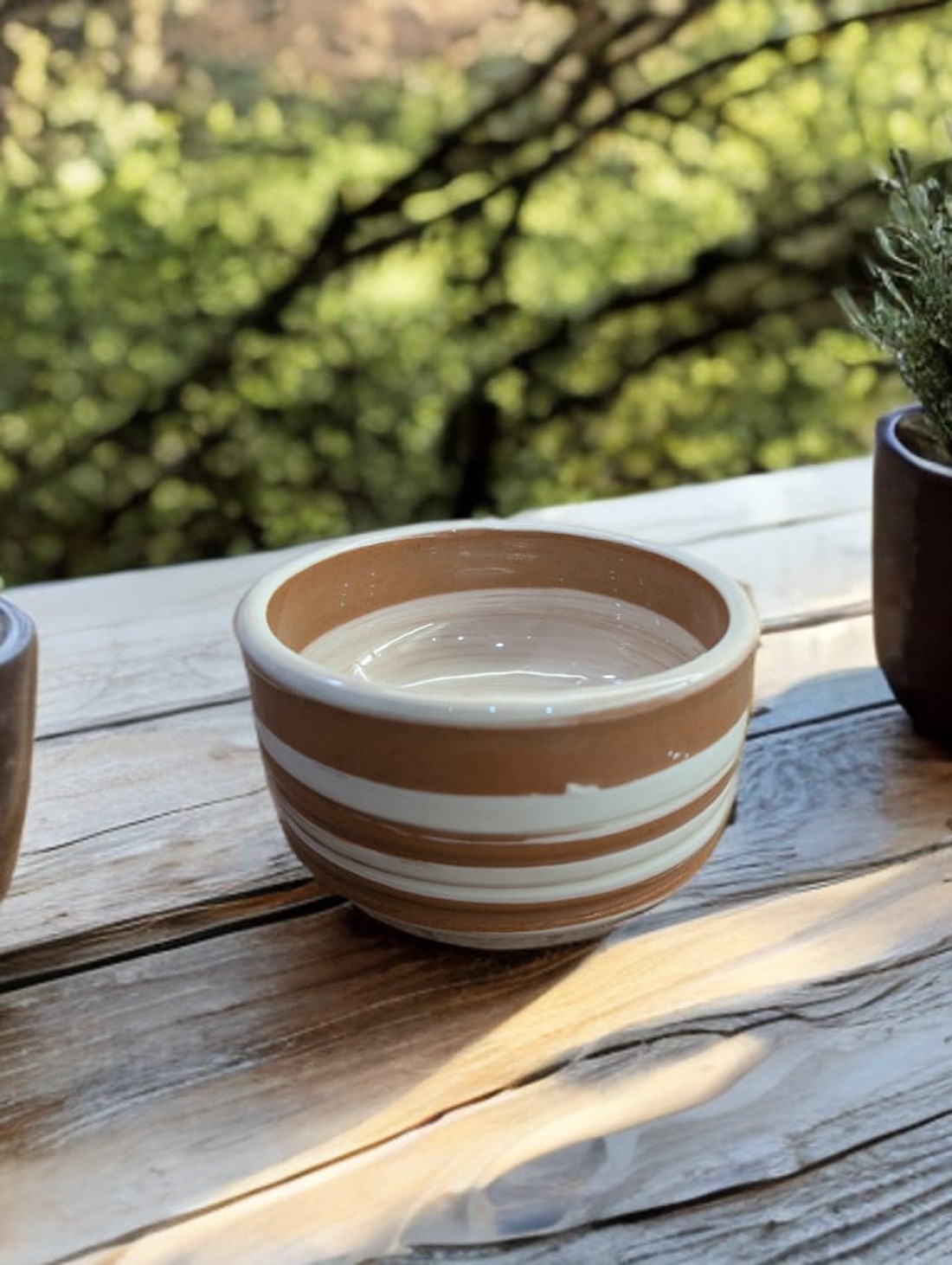 Bol ceramic cu dungi -  - Artynos.ro