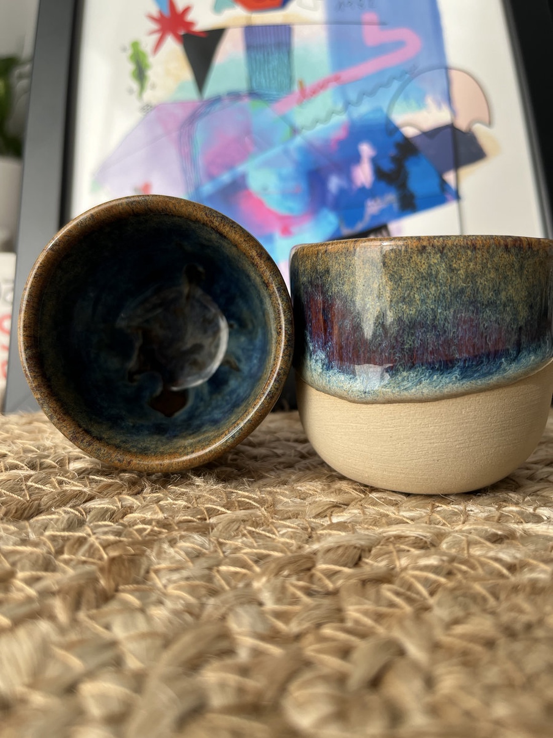 Set 2 cani espresso 80 ml � Amber Stream - casă & stil de viață - echipamente de bucătărie - accesorii de servire - căni - Artynos.ro